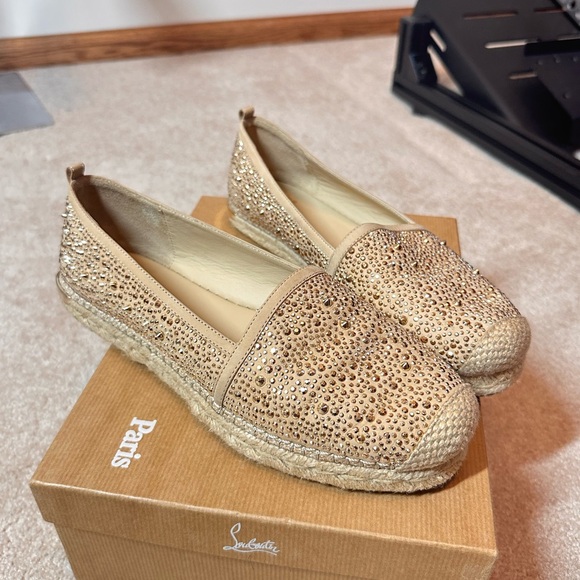 Stuart Weitzman Studded Espadrille Flats - Rockon - Picture 2 of 8